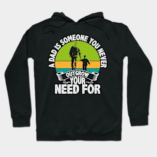 A Dad is Someone Hoodie